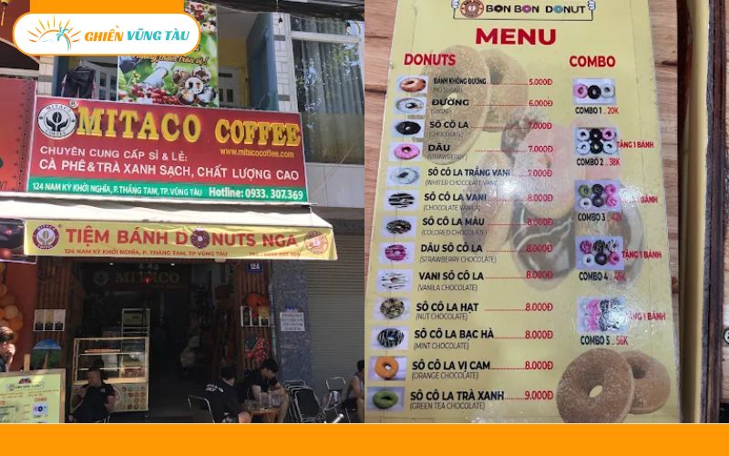 Top 5 tiệm bánh Donut Vũng Tàu ngon nổi tiếng không nên bỏ lỡ 10 bánh donut vũng tàu