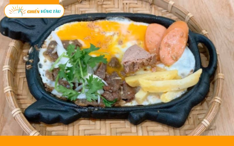 bánh mì chảo mỡ mỡ vũng tàu