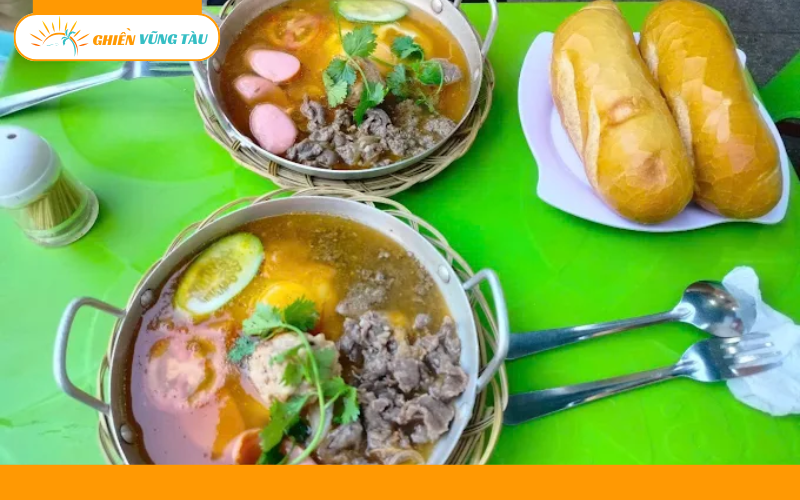 bánh mì chảo vũng tàu