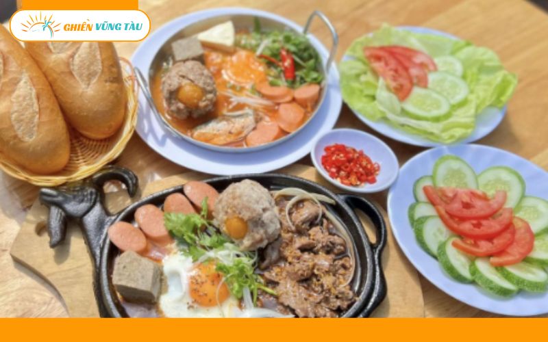 bánh mì chảo vũng tàu