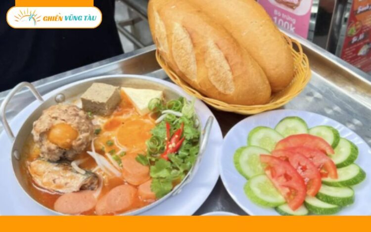 bánh mì chảo vũng tàu