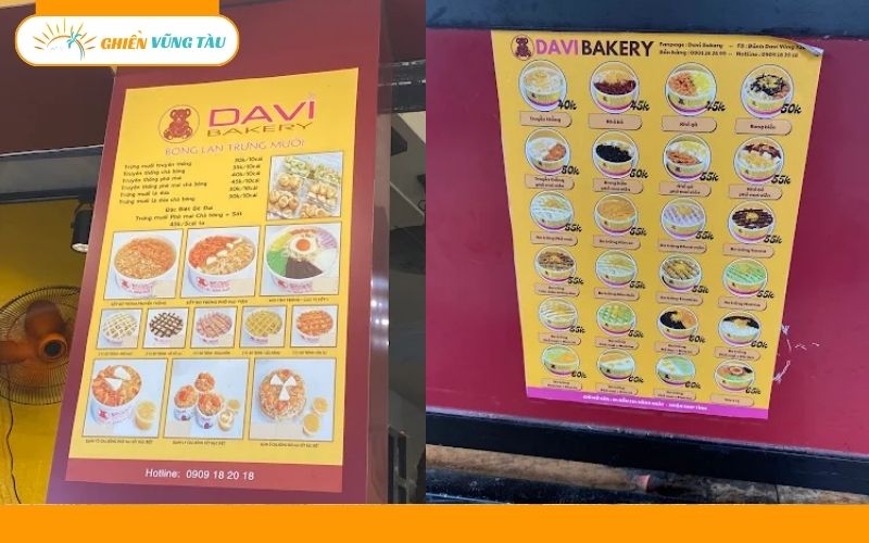 Review mới nhất về tiệm bánh bông lan trứng muối Davi Bakery 11 bông lan trứng muối davi bakery