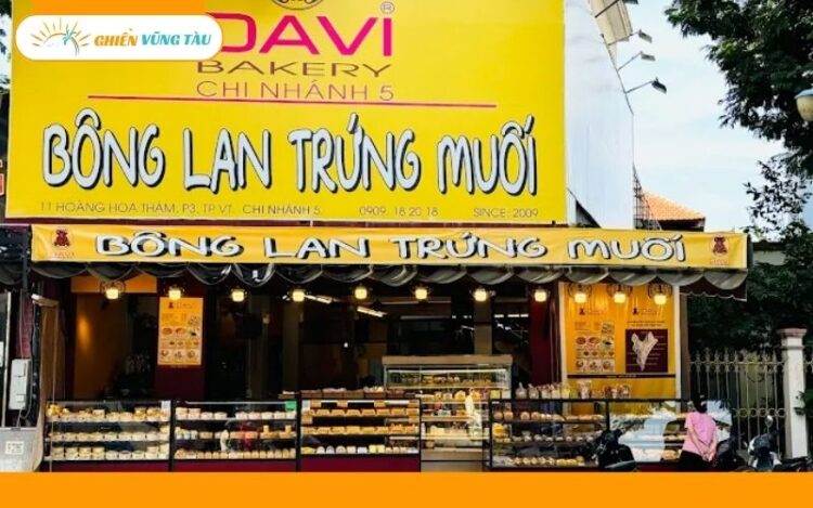 bông lan trứng muối davi bakery