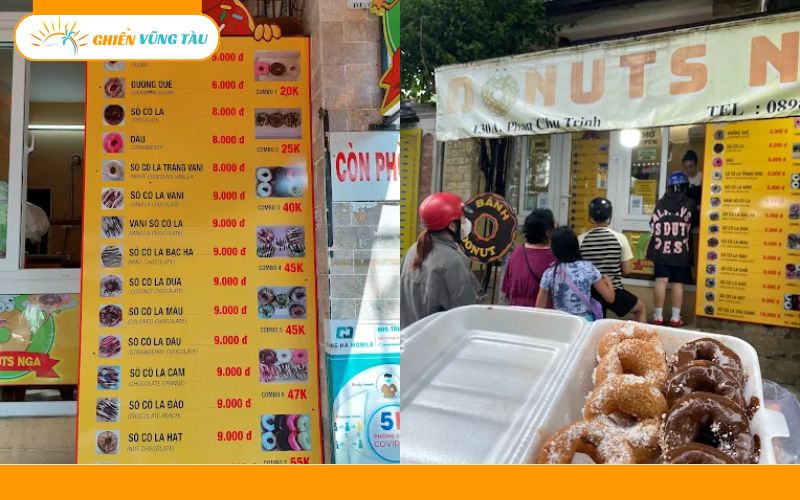 Review mới nhất về tiệm Donut Nga ngon, nổi tiếng ở Vũng Tàu 10 donut nga