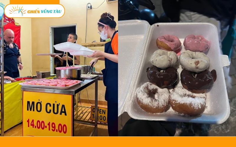 Review mới nhất về tiệm Donut Nga ngon, nổi tiếng ở Vũng Tàu 12 donut nga