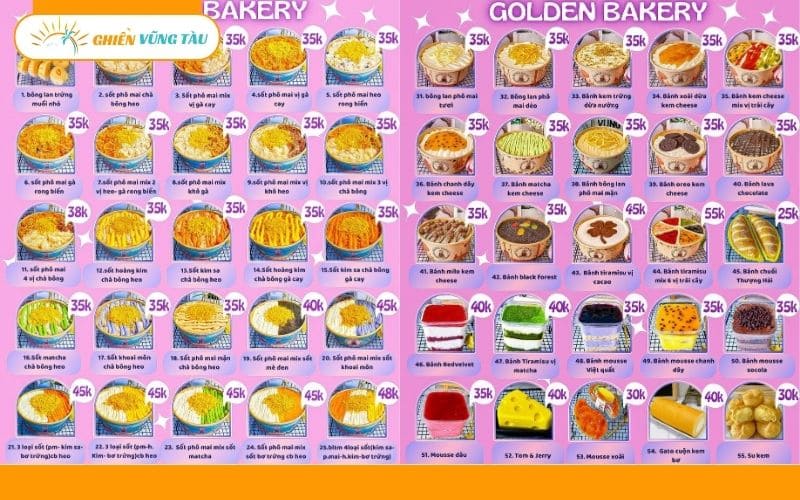 Review mới nhất về tiệm Golden Bakery Vũng Tàu siêu HOT 9 golden bakery vũng tàu