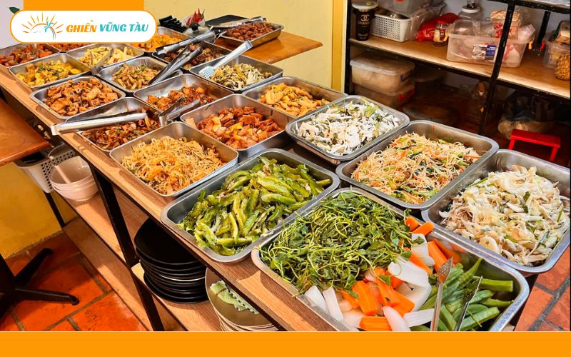 buffet chay vũng tàu