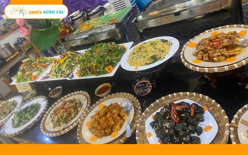 buffet chay vũng tàu
