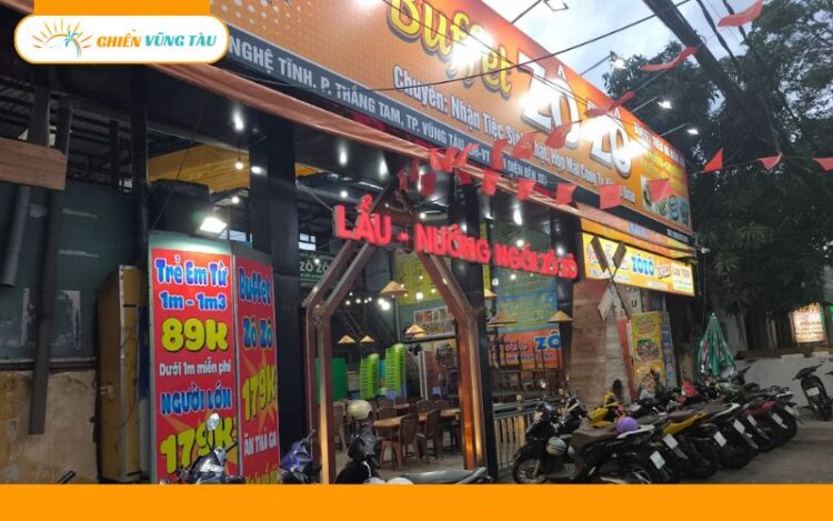 Review về Buffet Zô Zô Vũng Tàu nổi tiếng với hải sản nướng & lẩu 7 buffet zô zô vũng tàu