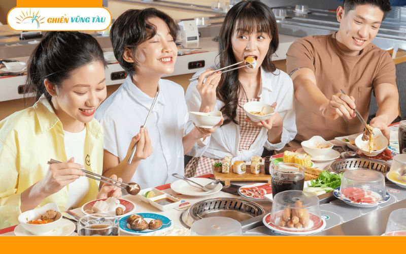 Review Kichi Kichi Vũng Tàu: Buffet lẩu băng chuyền nổi tiếng 15 kichi kichi vũng tàu