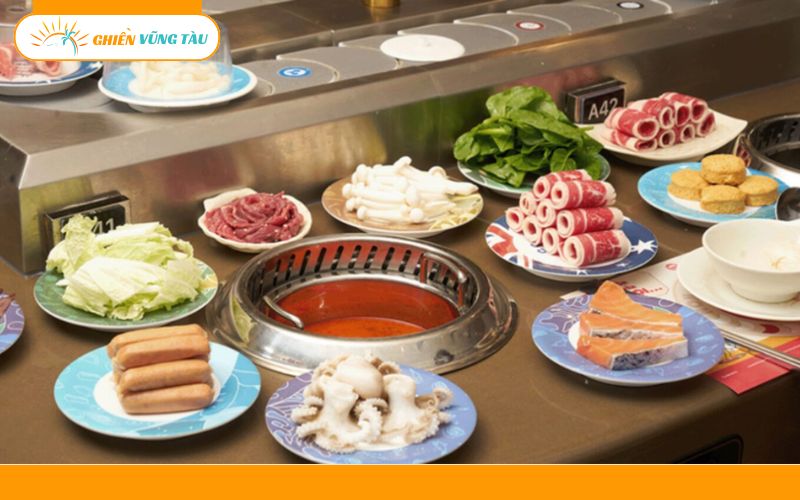 Review Kichi Kichi Vũng Tàu: Buffet lẩu băng chuyền nổi tiếng 12 kichi kichi vũng tàu