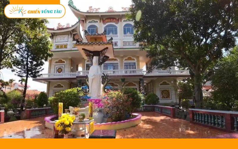 Review chùa Ni Viện Thiện Hòa (chùa Bánh Xèo) nổi tiếng Vũng Tàu 12 ni viện thiện hòa
