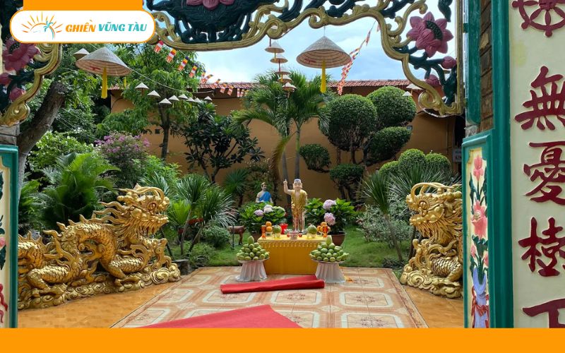 Review chùa Ni Viện Thiện Hòa (chùa Bánh Xèo) nổi tiếng Vũng Tàu 13 ni viện thiện hòa