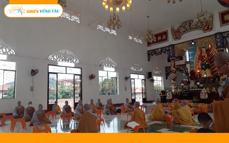 Review chùa Ni Viện Thiện Hòa (chùa Bánh Xèo) nổi tiếng Vũng Tàu 18 ni viện thiện hòa