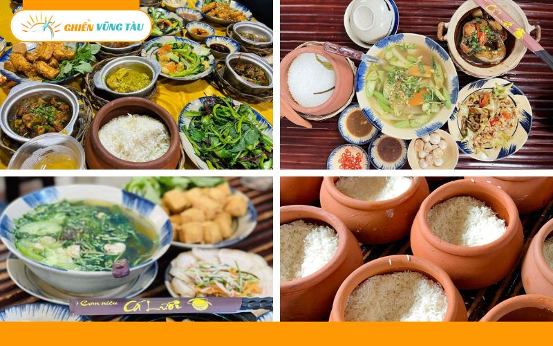 cơm niêu cá lưới