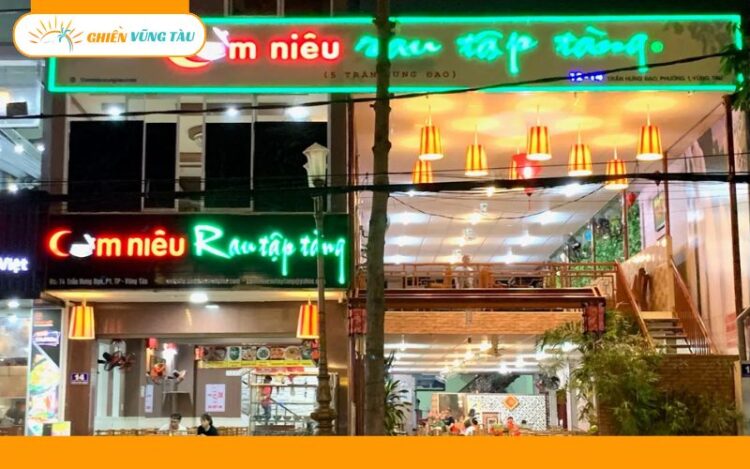 cơm niêu rau tập tàng vũng tàu