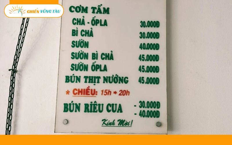 cơm tấm 180 lê lai vũng tàu