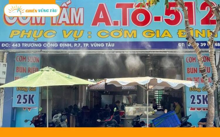 Review mới nhất quán cơm tấm A Tố Vũng Tàu ngon, hút khách 6 cơm tấm a tố