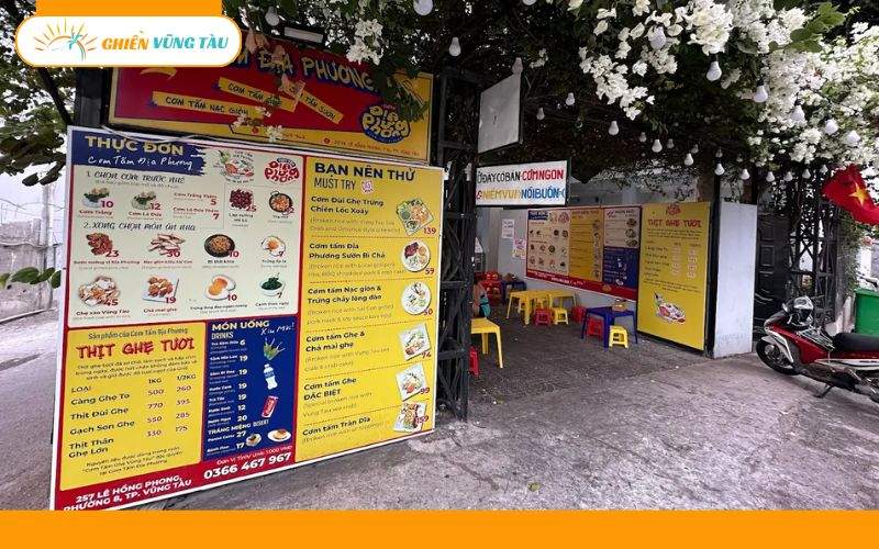 cơm tấm địa phương vũng tàu