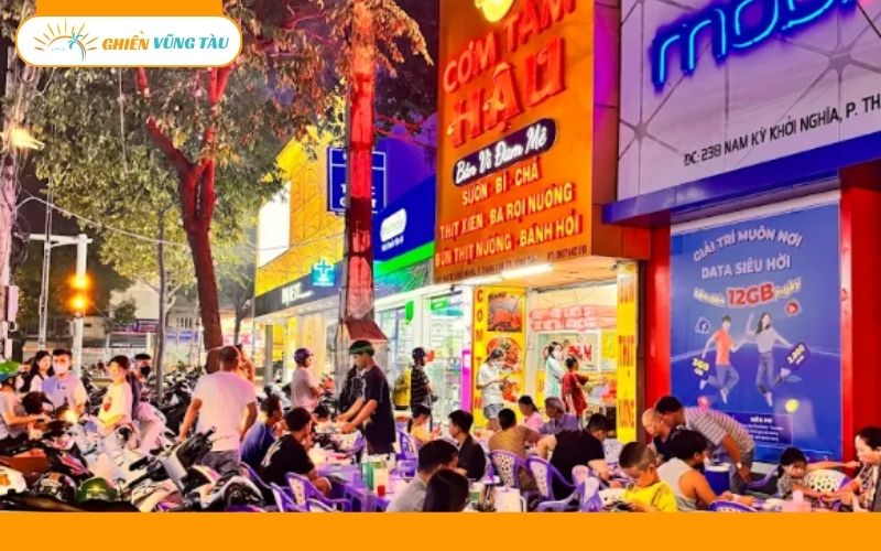 Review mới nhất về tiệm cơm tấm Hậu Vũng Tàu - Quán cơm bình dân 7 cơm tấm hậu vũng tàu