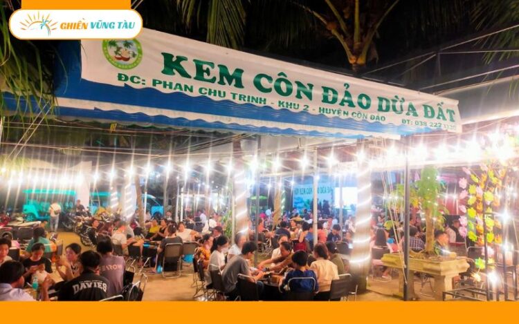Review mới nhất về quán kem dừa Côn Đảo chính gốc tại Vũng Tàu 5 kem dừa côn đảo