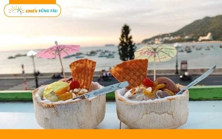 Top 6 quán kem dừa Vũng Tàu ngon, đông khách bạn nên thử 7 kem dừa vũng tàu