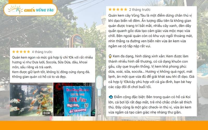 Review quán kem Vũng Tàu 122 Hạ Long - Giải nhiệt ngay nào! 9 kem Vũng Tàu 122 Hạ Long
