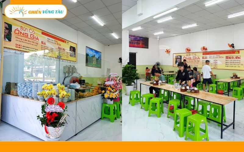 Review mới nhất về quán Bún Cá Ông Già Vũng Tàu chuẩn vị Hà Nội 6 bún cá ông già vũng tàu