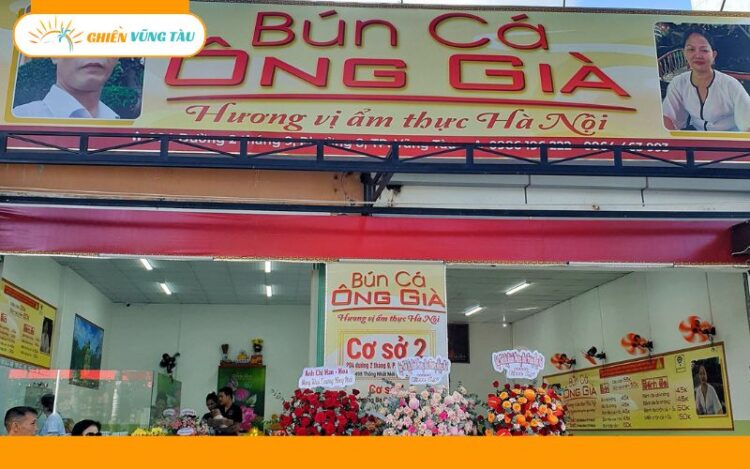 Review mới nhất về quán Bún Cá Ông Già Vũng Tàu chuẩn vị Hà Nội 5 bún cá ông già vũng tàu