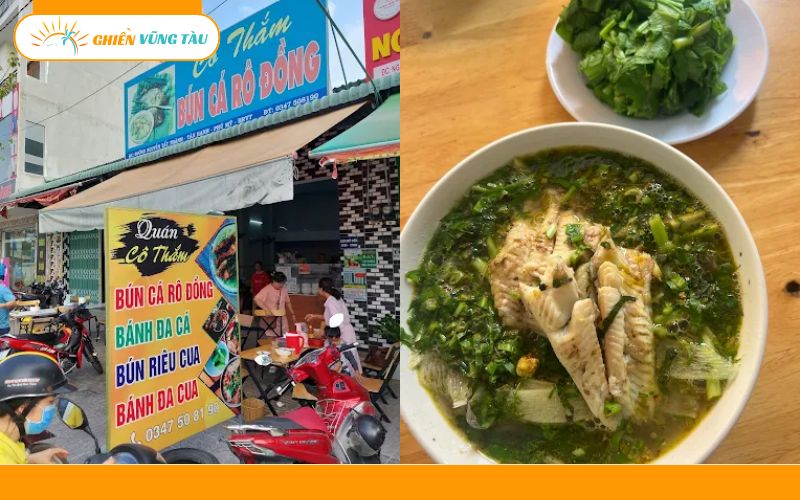 bún cá rô vũng tàu