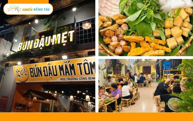 bún đậu mắm tôm vũng tàu