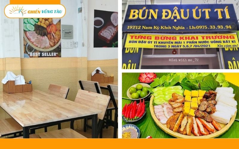 bún đậu mắm tôm vũng tàu
