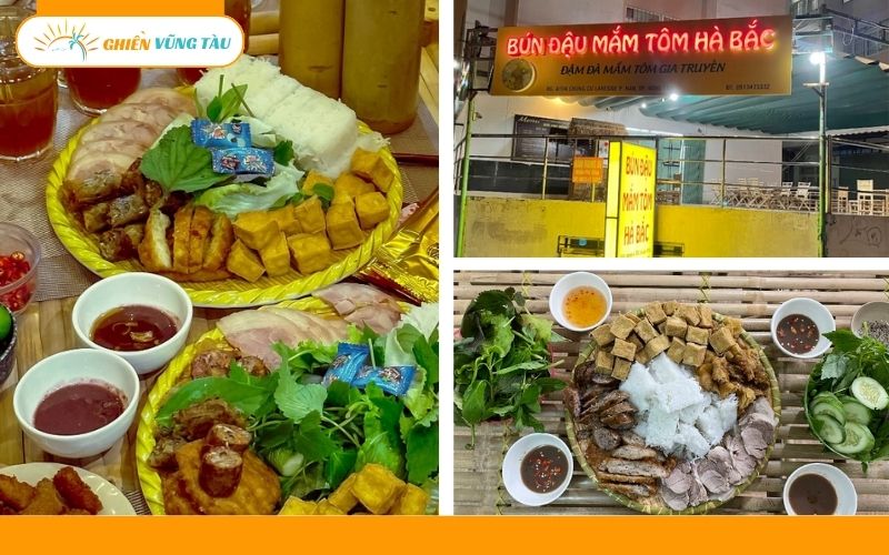 bún đậu mắm tôm vũng tàu