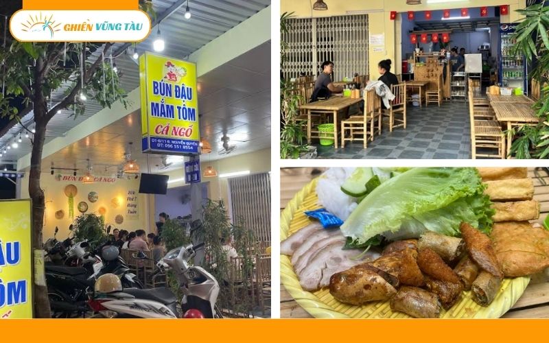 bún đậu mắm tôm vũng tàu