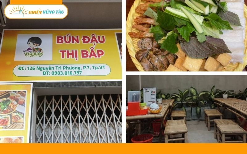 bún đậu mắm tôm vũng tàu