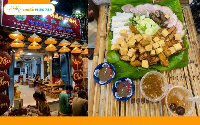 bún đậu mắm tôm vũng tàu