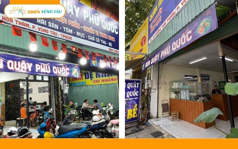 Review mới nhất về quán bún quậy Vũng Tàu đường Hoàng Hoa Thám 6 bún quậy vũng tàu