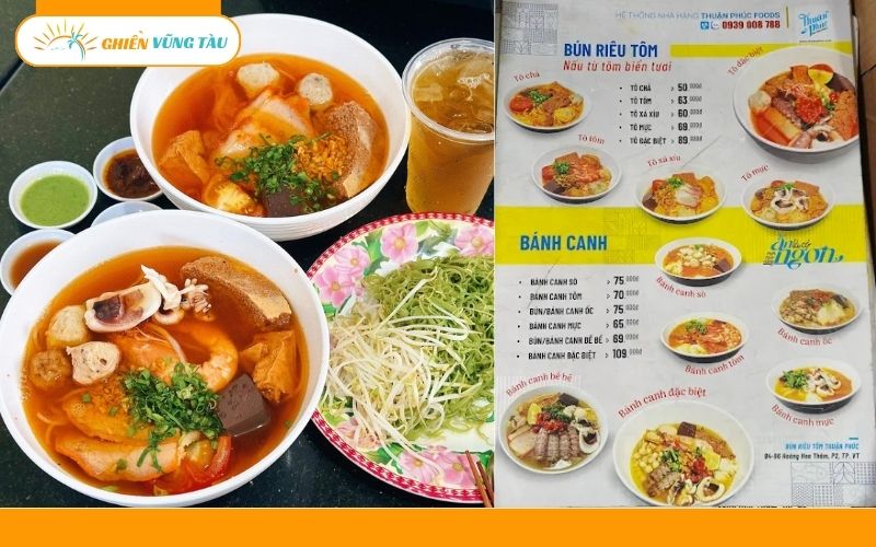 Review mới nhất về quán bún riêu tôm Thuận Phúc ngon, vị đậm đà 11 bún riêu tôm thuận phúc