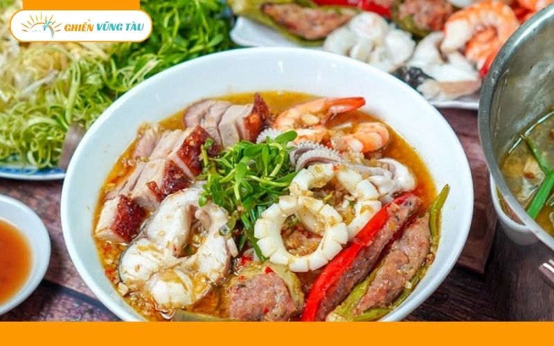 Cách làm món bún súng Vũng Tàu thơm ngon, chuẩn hương vị đậm đà 8 bún súng vũng tàu