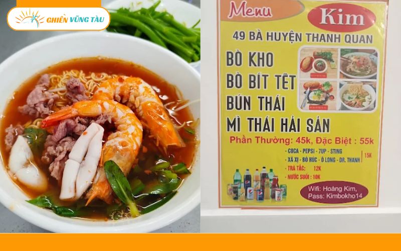 bún thái vũng tàu