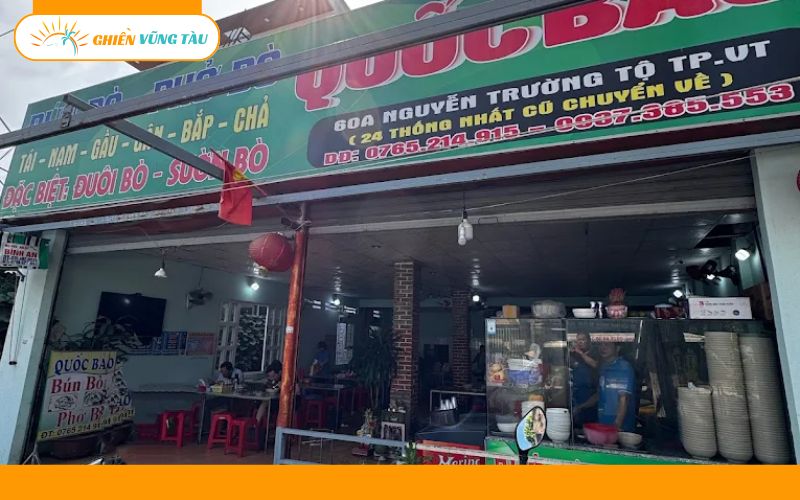 Review mới nhất về quán Bún bò Quốc Bảo thơm ngon tại Vũng Tàu 7 bún bò quốc bảo