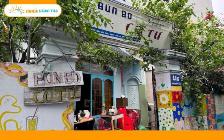 Review mới nhất về quán bún bò Cô Tư Vũng Tàu núp hẻm, chill mát 6 bún bò cô tư