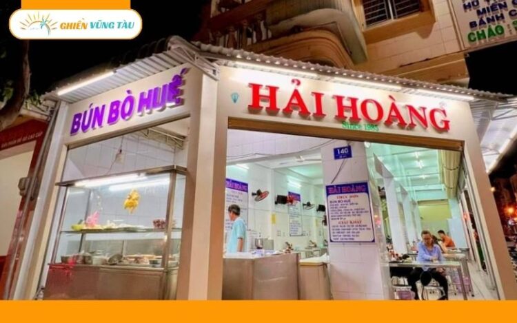 Review mới nhất về quán bún bò Hải Hoàng Vũng Tàu lâu năm 5 bún bò hải hoàng