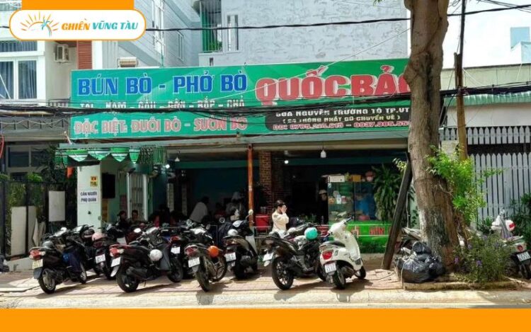 Review mới nhất về quán Bún bò Quốc Bảo thơm ngon tại Vũng Tàu 5 bún bò quốc bảo