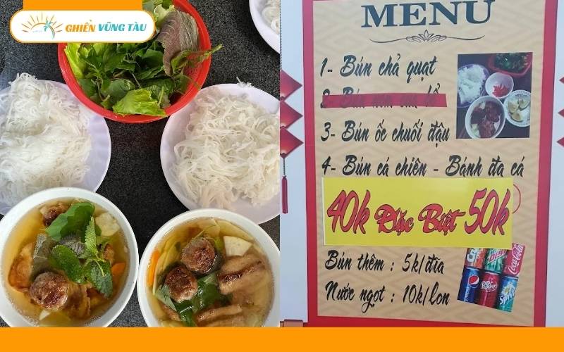 bún chả hồ gươm vũng tàu