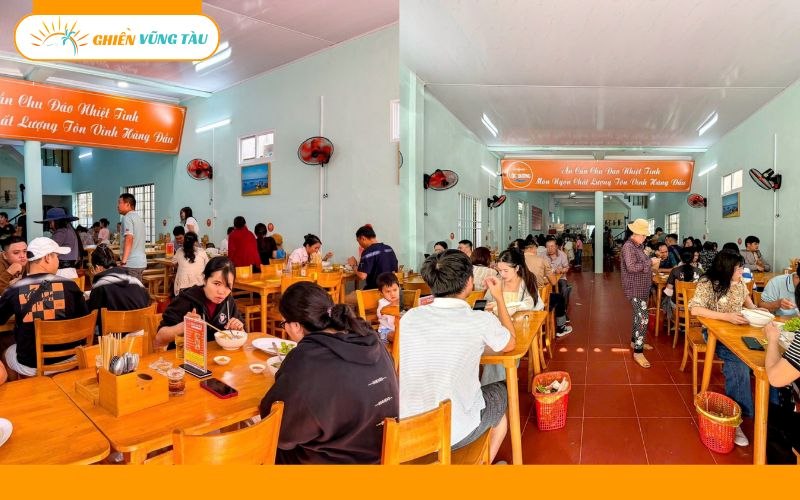 bún hải sản bề bề lộc dương