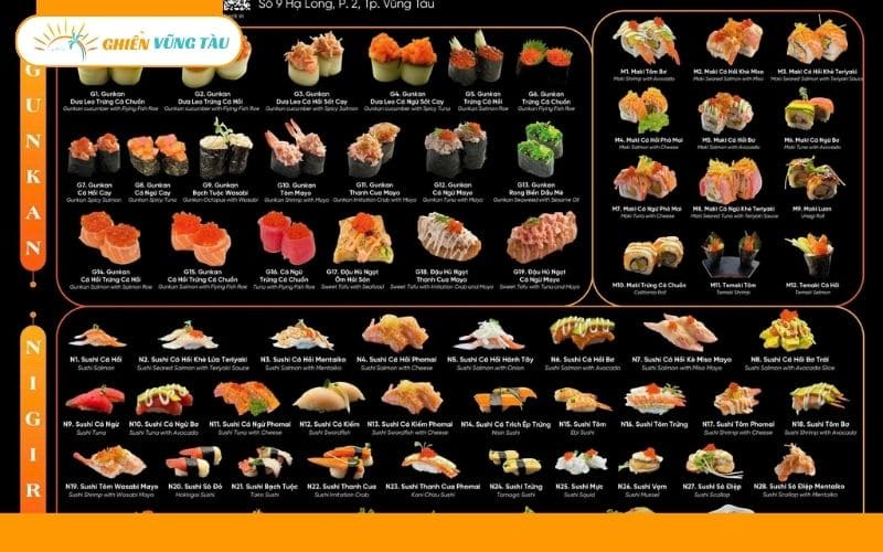 cua lực sĩ - sushi & lẩu