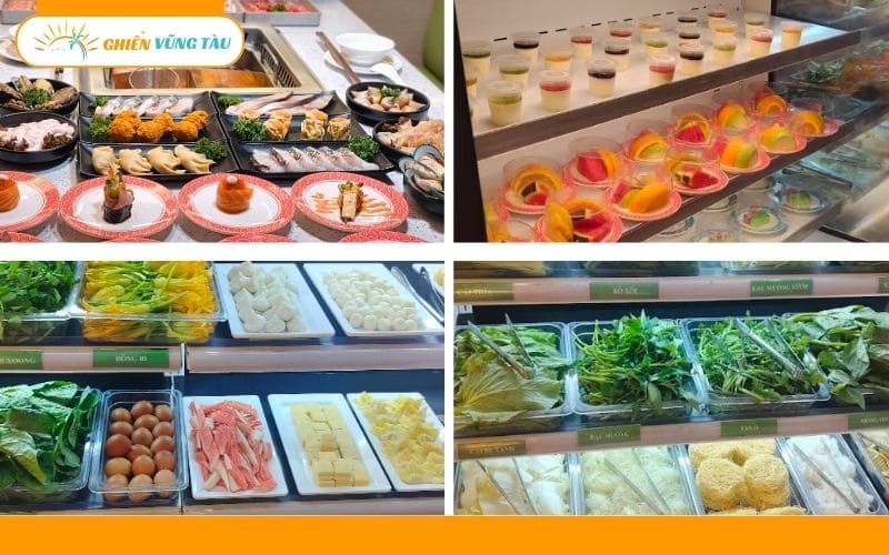 cua lực sĩ - sushi & lẩu