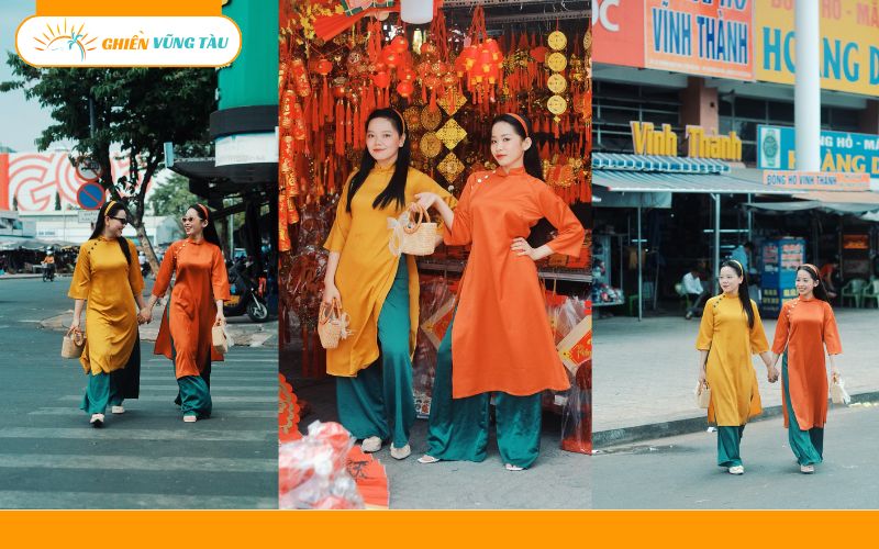địa điểm chụp ảnh áo dài tết ở vũng tàu