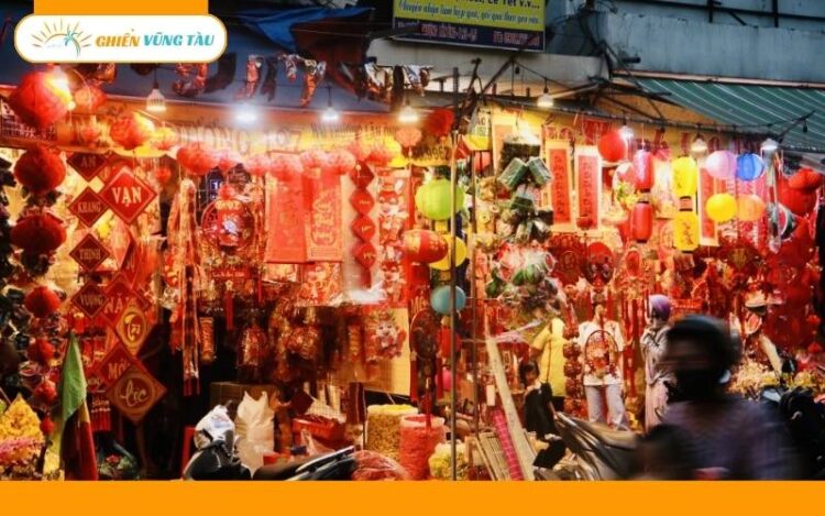 đồ trang trí tết ở vũng tàu